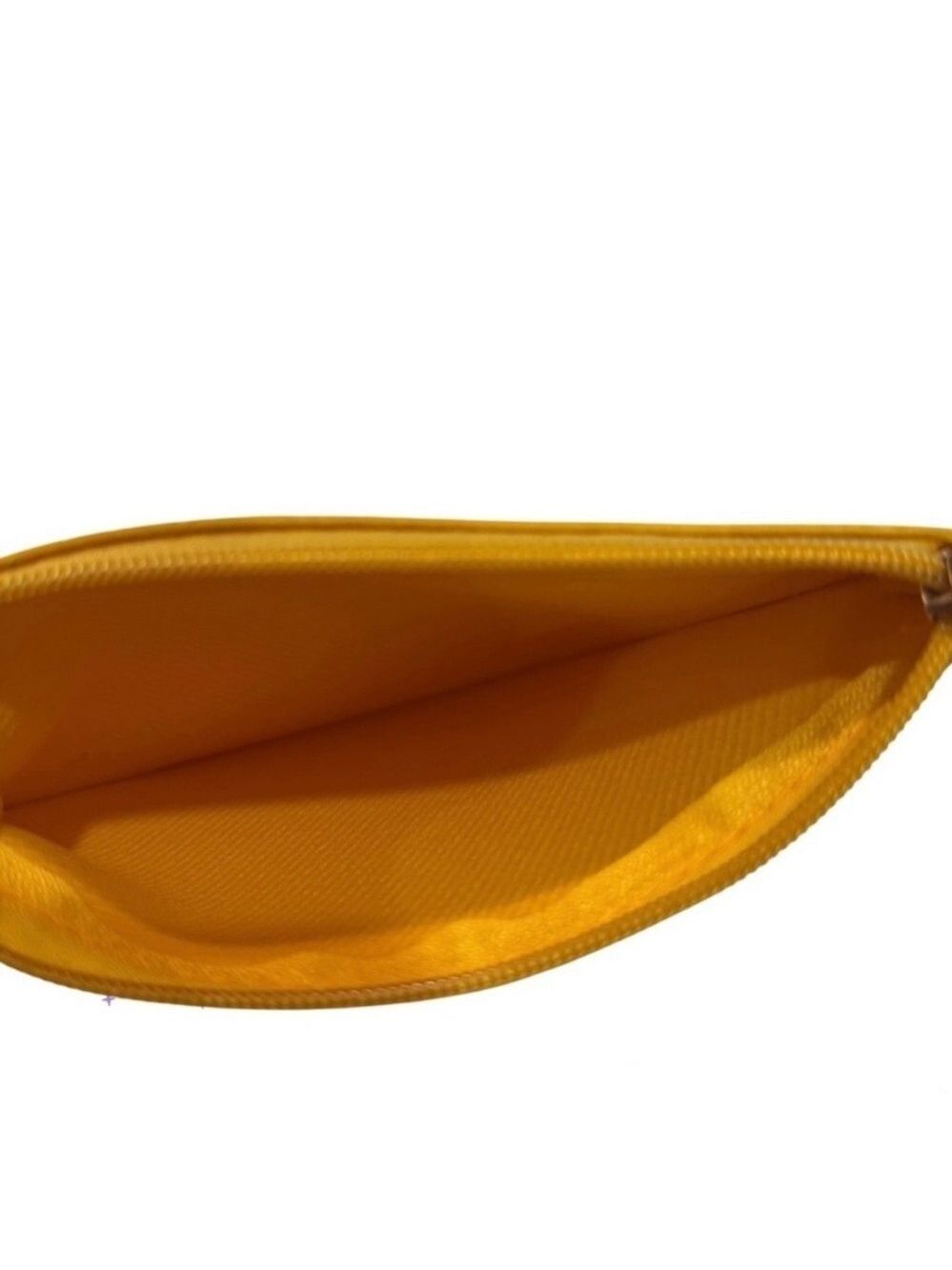 Yellow Heart Shaped Wristlet LOVE Bag - Picture 3 of 5